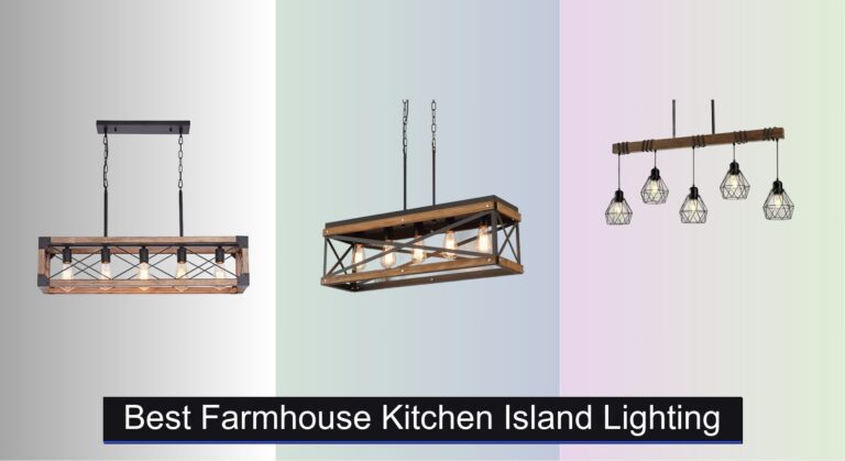 9 Best Farmhouse Kitchen Island Lights 2026